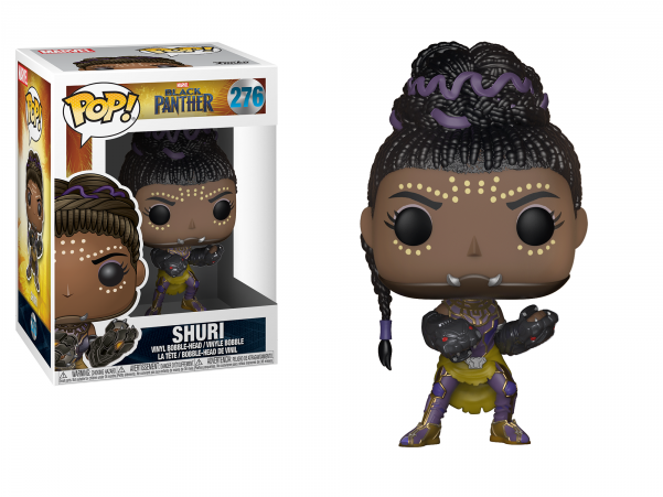 Vinyl Marvel Black Panther Shuri No 276 - Erik Killmonger Funko Pop (600x600), Png Download