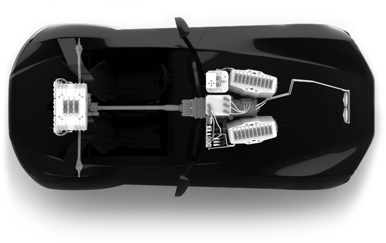 Battery Management - Model Car (805x517), Png Download