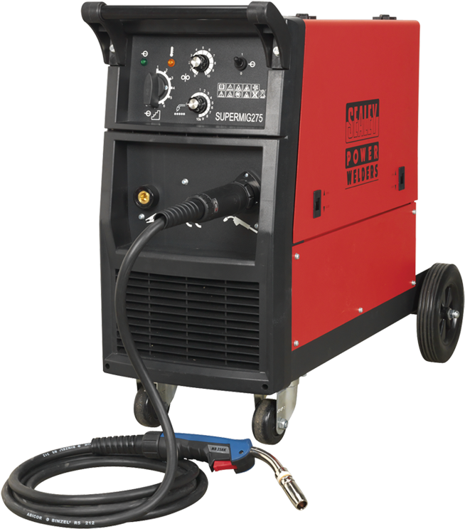 Sealey Supermig275 Professional Mig Welder 270amp 230v - 250 Amp Mig Welders (717x800), Png Download