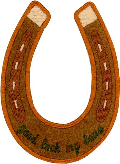 Good Luck My Love Patch - Earrings (1024x1024), Png Download