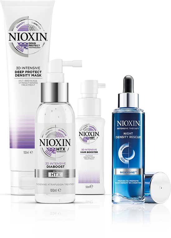 Nioxin Intensive Treatment Night Density Rescue (549x764), Png Download