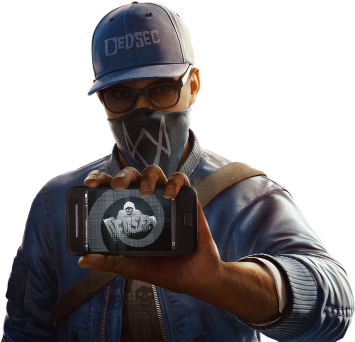 Watch Dogs 2 Marcus Holloway - Watch Dogs 2 Render (800x728), Png Download