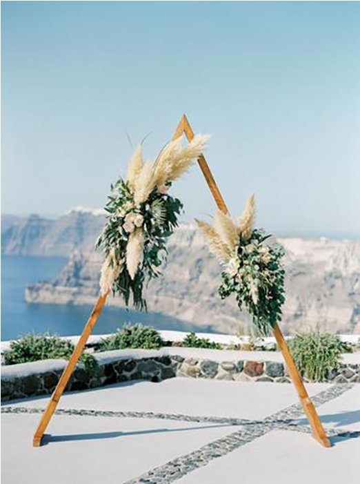 Arrow - Wedding Triangle Arch Plans (700x700), Png Download