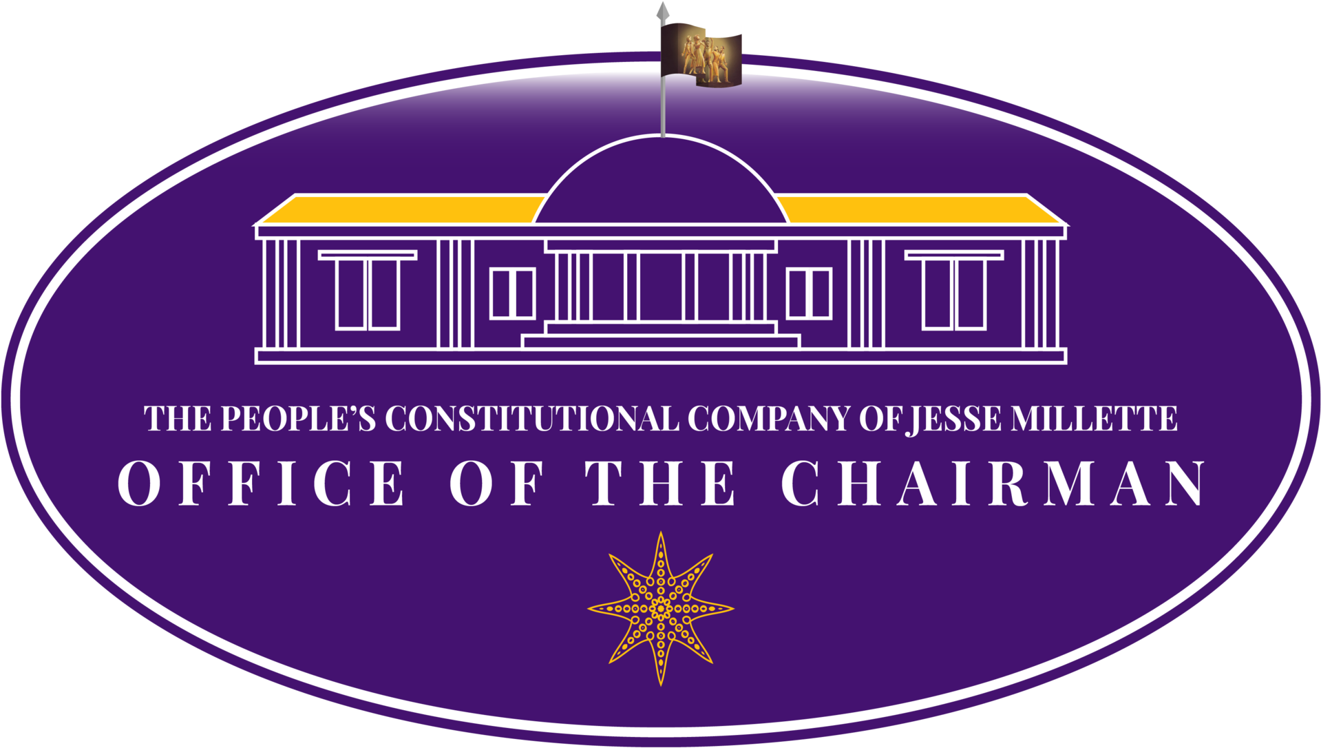 Seal Of The Office Of The Chairman - Circle (2000x1414), Png Download