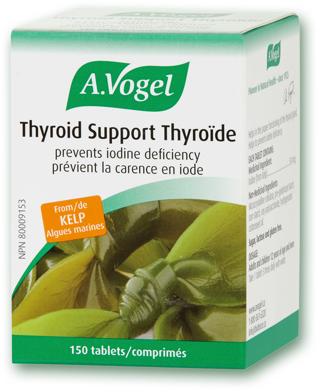 Vogel Thyroid Support Iodine Deficiency - Complément Alimentaire Pour La Thyroide (800x800), Png Download