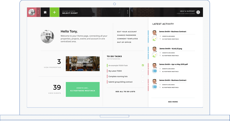 Getplanning Platform Launches To Do Lists Feature - Web Page (800x423), Png Download