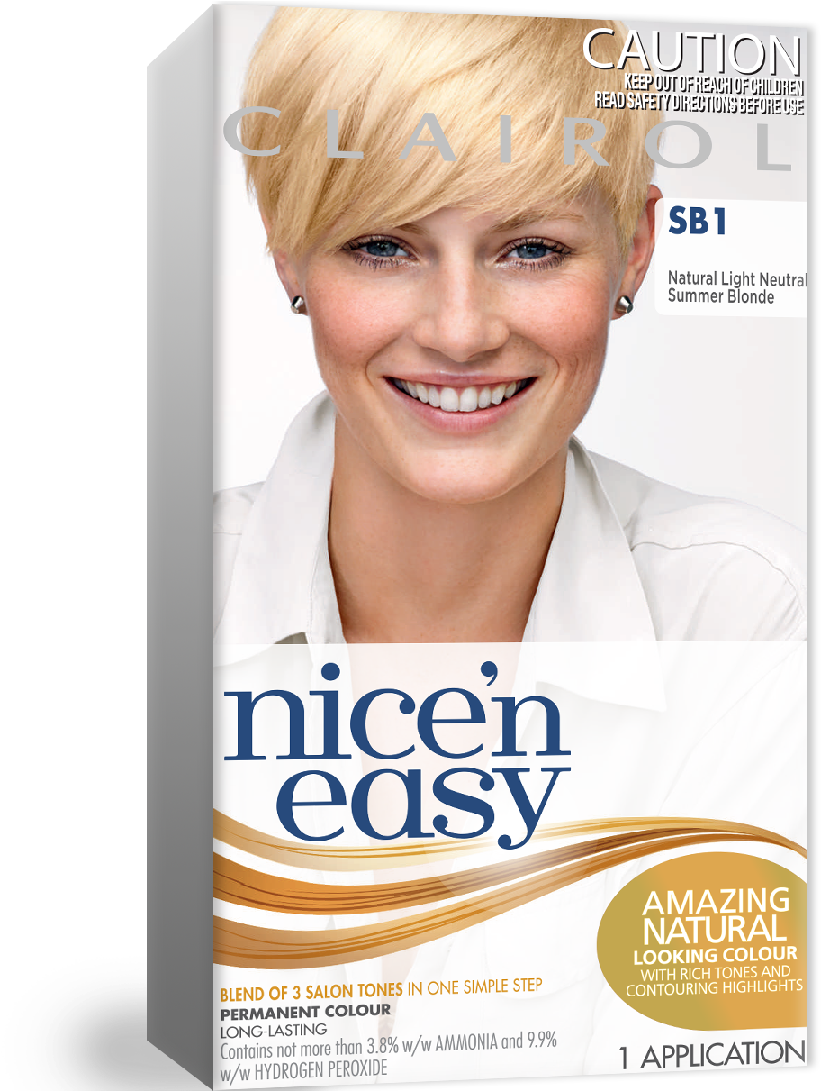 Blonde Hairstyles For Brown Eyes Permanent Hair Colour - Nice N Easy (1210x1210), Png Download