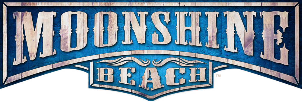 Moonshinebeach Logo Tm - Moonshine Flats (1000x340), Png Download