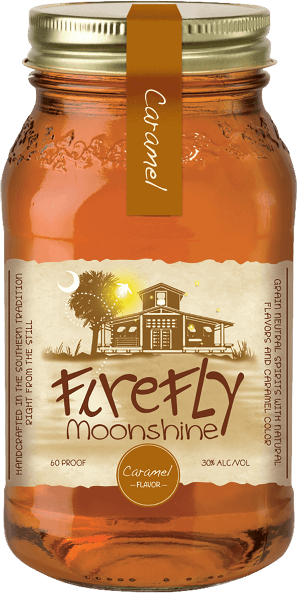 Firefly Spirits Caramel Moonshine - Firefly Caramel Moonshine (673x1200), Png Download