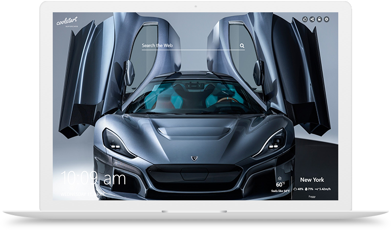 Coolstart - Mission - Rimac Concept Two (821x472), Png Download