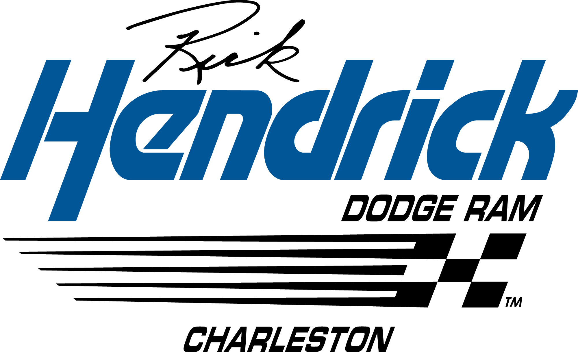 Rick Hendrick Dodge Chrysler Jeep Logo - Rick Hendrick Chevy (2000x1218), Png Download
