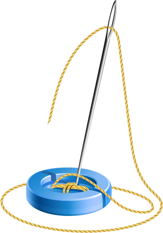 Фотки Sewing Art, Love Sewing, Sewing Crafts, Sewing - Needle And Thread (562x800), Png Download