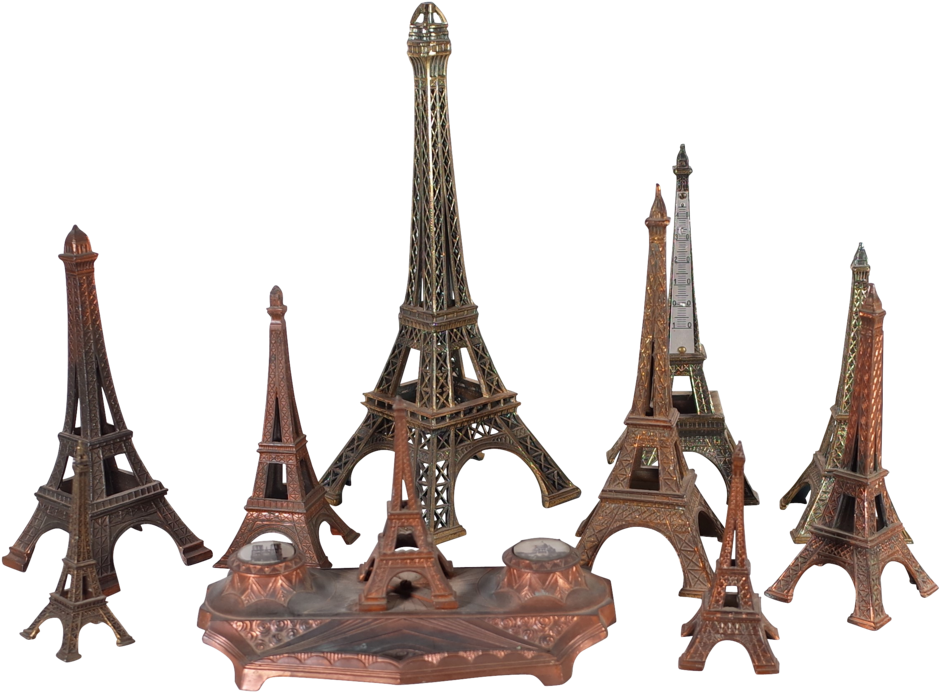 Souvenir Eiffel Tower Collection - Steeple (1024x863), Png Download