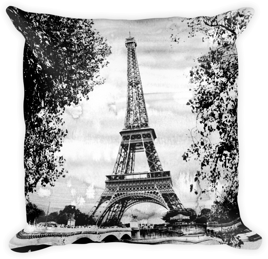 Paris Eiffel Tower - Jasper Benoit Paris (1000x1000), Png Download