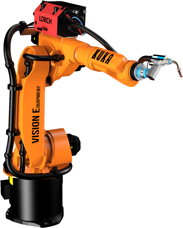 Kr L45 3 Welding V2 - Robot (668x768), Png Download