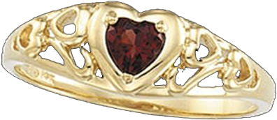Zgarnet Gold Ring 61930 - Pre-engagement Ring (600x600), Png Download