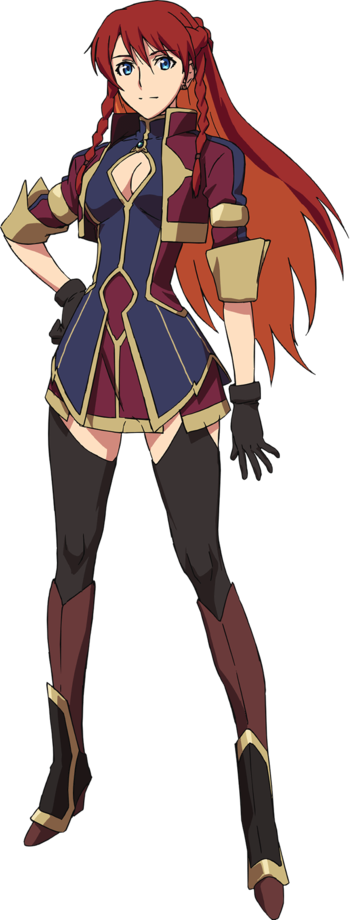 Mikako Komatsu - Re Creators Characters (350x920), Png Download