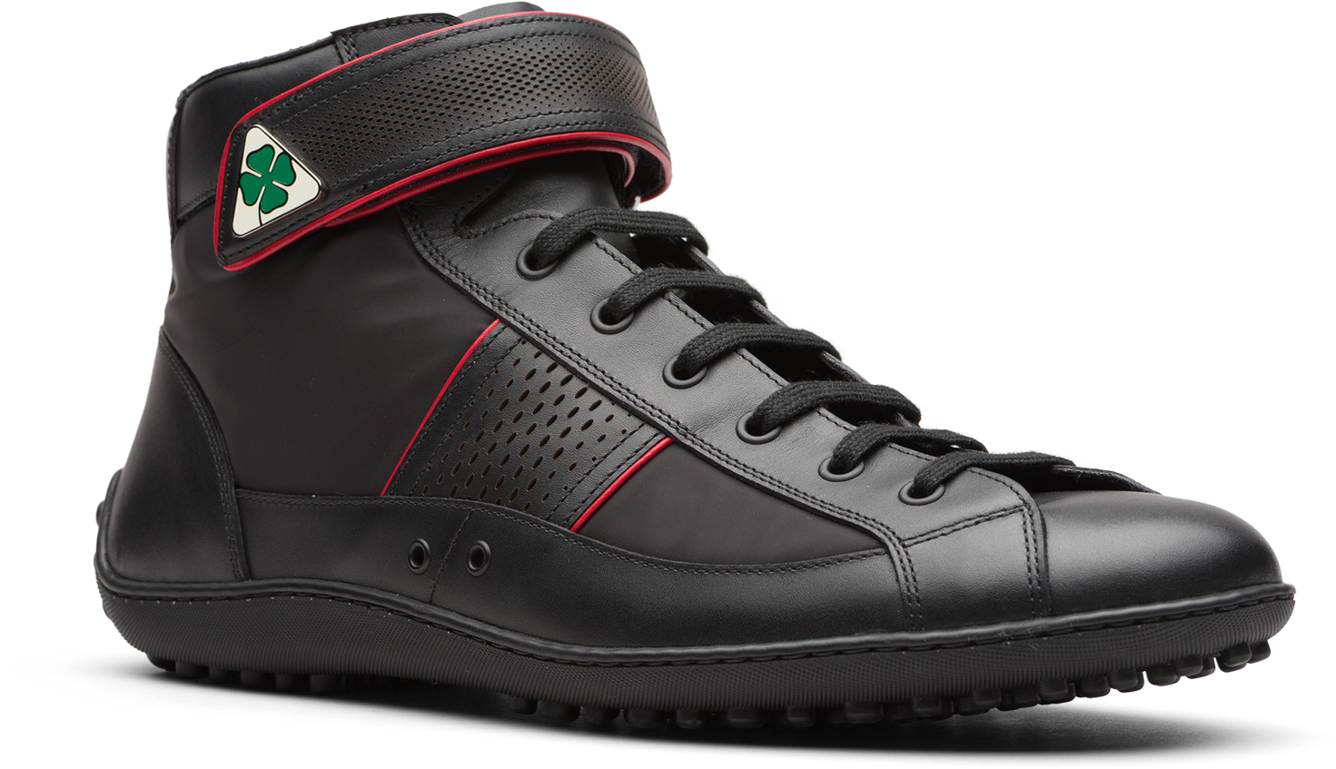 Alfa Romeo Quadrifoglio Calf Leather Nylon - Car Shoe Alfa Romeo (1971x1755), Png Download