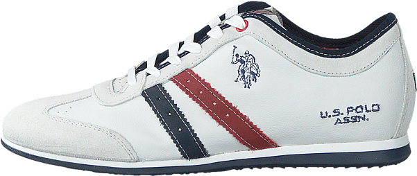 Polo Assn Men Big Promotion Rubber Denzel White Trainers - Tennis Shoe (705x705), Png Download