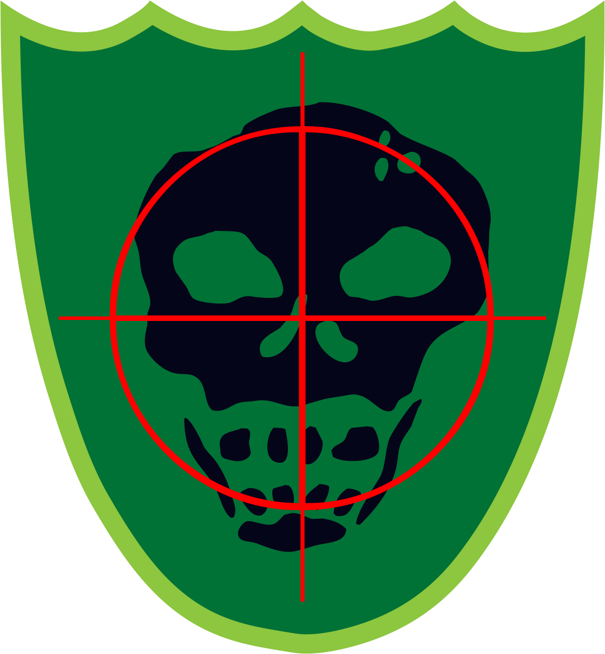 Ak47-shield Marauder Logo Contest - Kojima Productions (2000x2000), Png Download