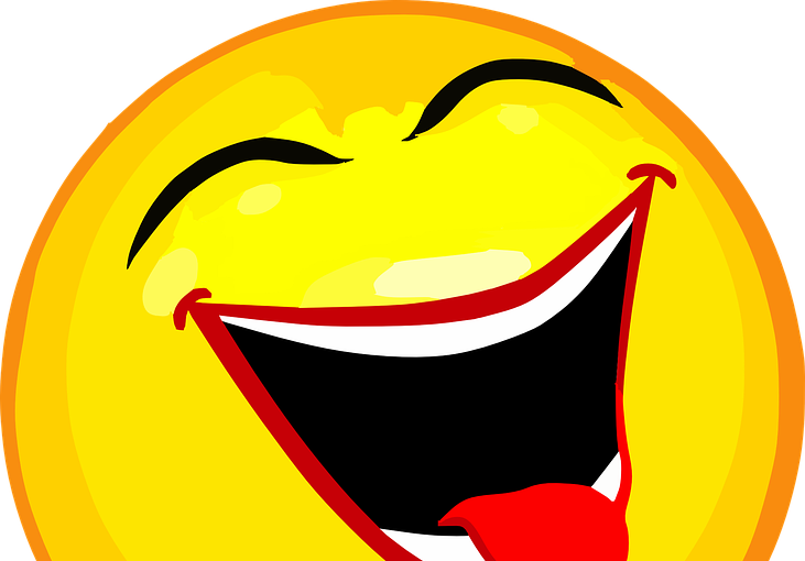 Laughing Is Good For Us - Smiley Face (731x510), Png Download