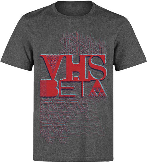 Vhs Or Beta Shirt Design, Set Up, 3 Color Pantone - Dismemberment Plan T Shirt (600x600), Png Download