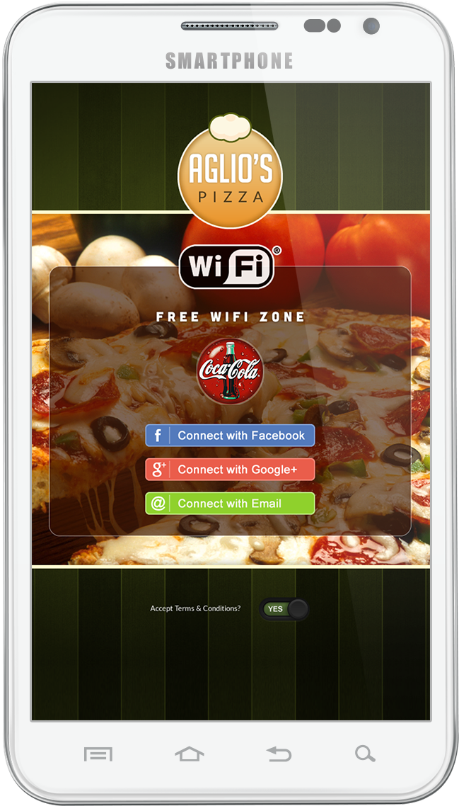 Our Social Hotspot™ Is The Easiest And Safest Way To (750x1440), Png Download