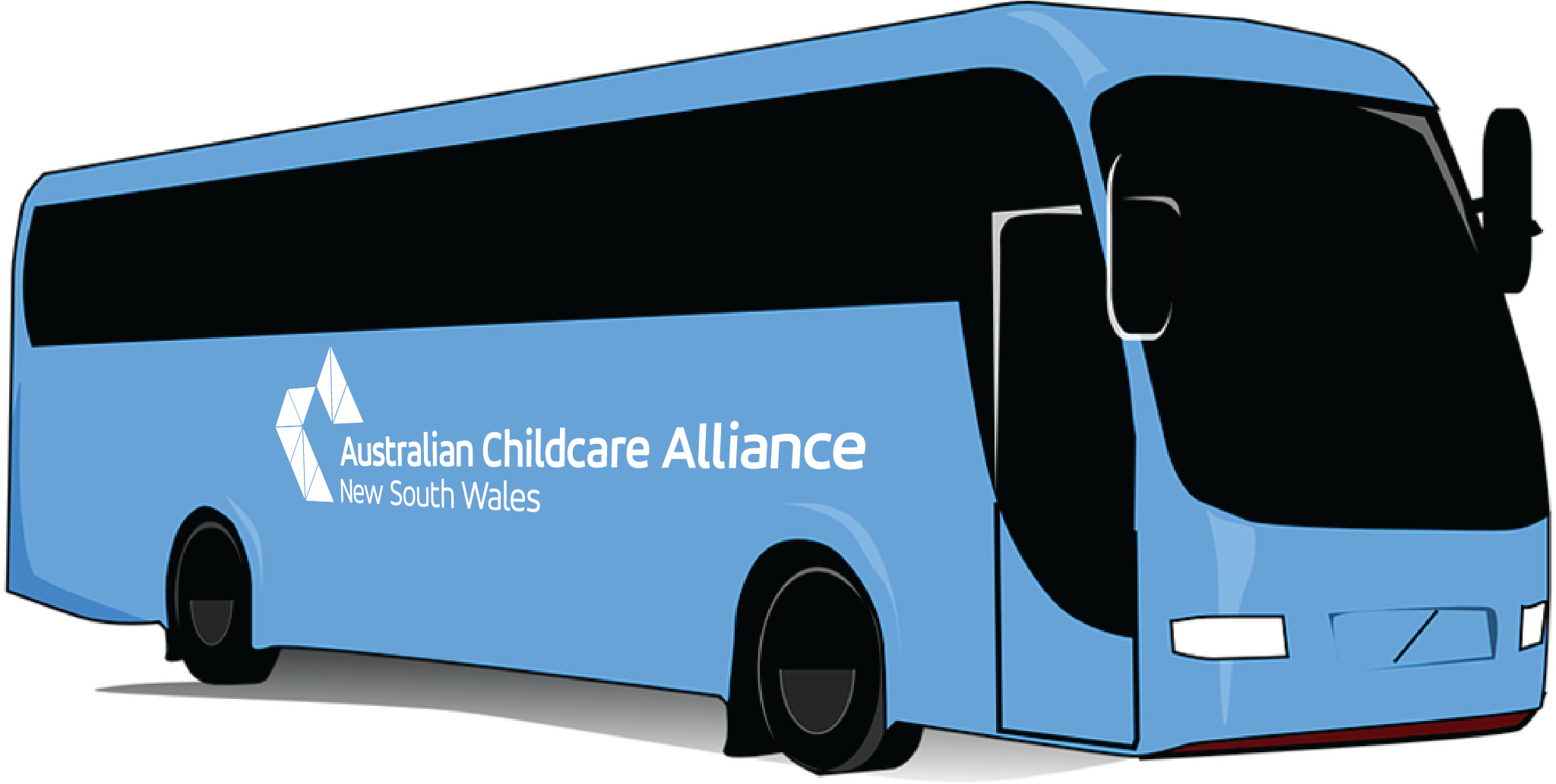 Aca Nsw Bus Tours - Tour Bus Clipart Png (2481x1754), Png Download