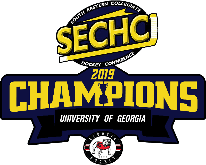 Sec Hockey Conference Champions - University Of Georgia (798x750), Png Download