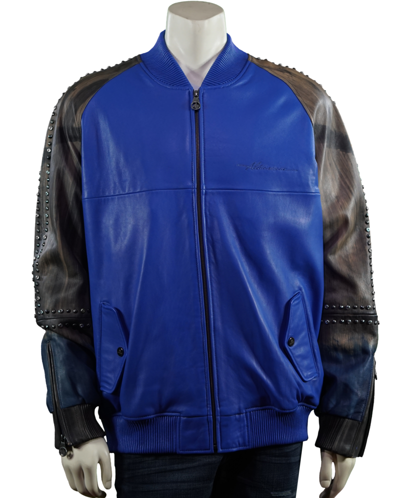 Royalty Leather Jacket - Leather Jacket (1000x1156), Png Download