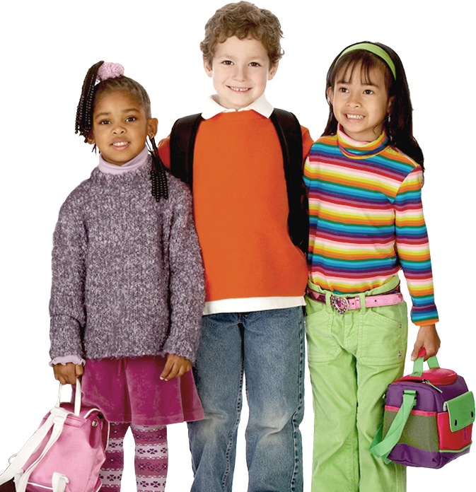 5th Grade Kids (673x696), Png Download