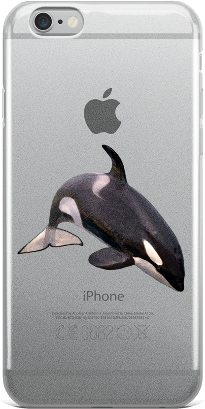 Killer-whale Print Iphone Case - Stranger Things Phone Case For A 6 (1000x1000), Png Download