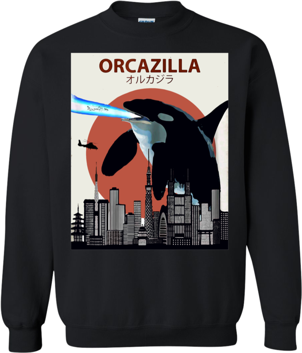orca christmas sweater