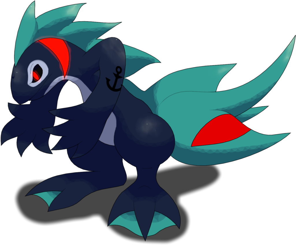 Ed Max Awesome Fusion Trials - Whale On Pokemon (1025x849), Png Download