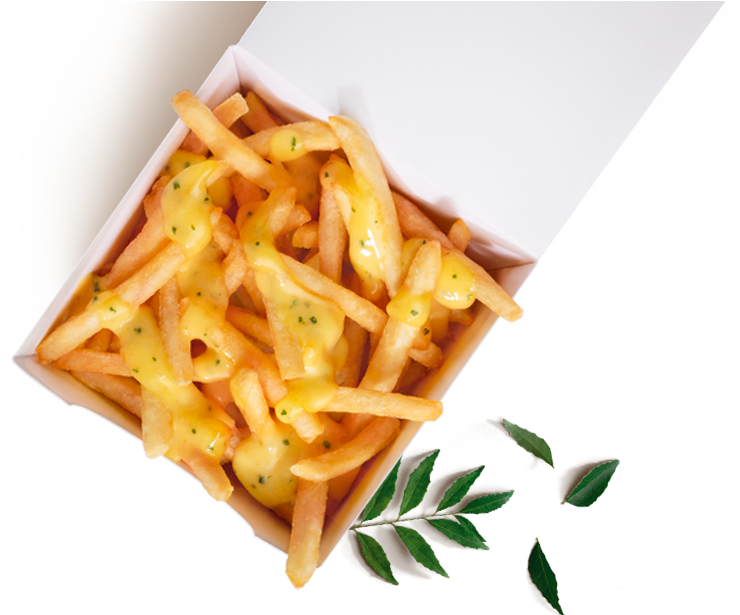 Salted Egg Yolk Loaded Fries - Salted Egg Fries Mcdonald (1047x614), Png Download