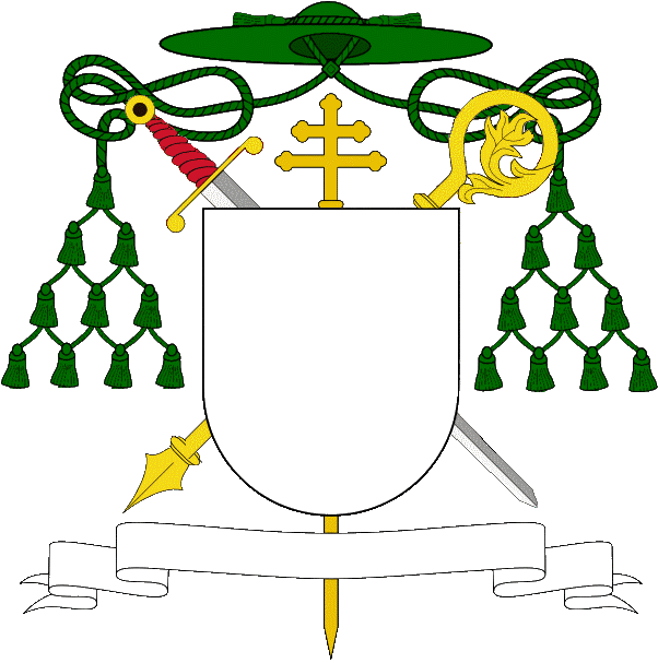 03 Coa Prince-archbishop - Roman Catholic Archdiocese Of Lingayen-dagupan (602x607), Png Download