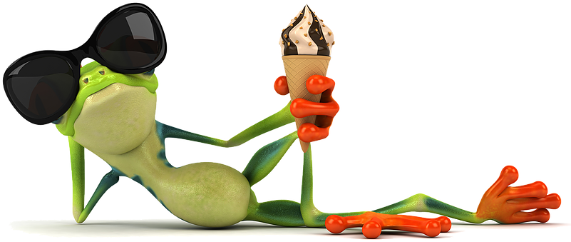 The Lilly Pad - Cartoon (822x400), Png Download