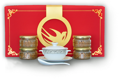 A Heritage Food Of China, Edible Bird's Nest Has Been - Edible Birds Nest Pack (1030x420), Png Download