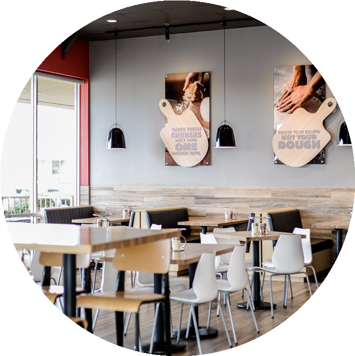 Marco's Pizza Interior (900x800), Png Download