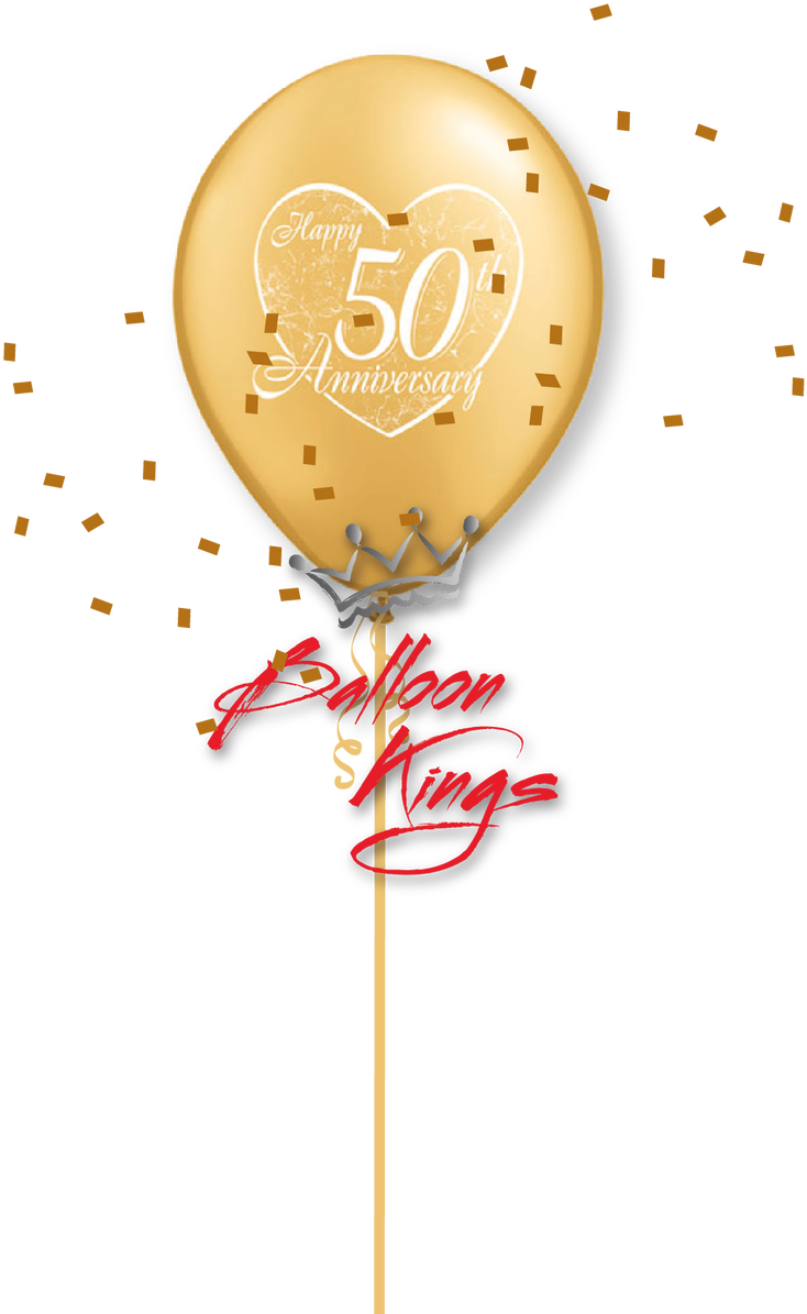 Download 11in Latex 50th Anniversary Illustration Png Image With No Background Pngkey Com