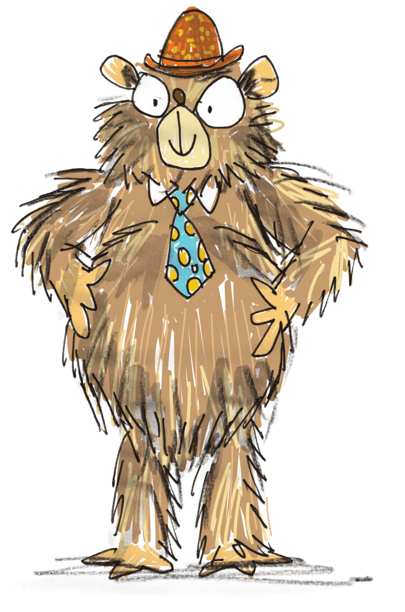 3 Brown Bear (1000x1438), Png Download