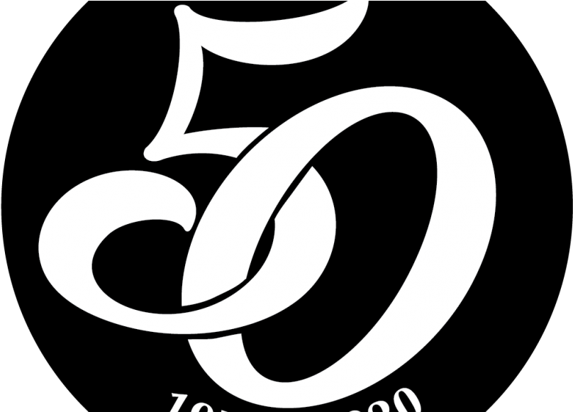 Save The Date 50th Anniversary Celebration - Emblem (870x580), Png Download