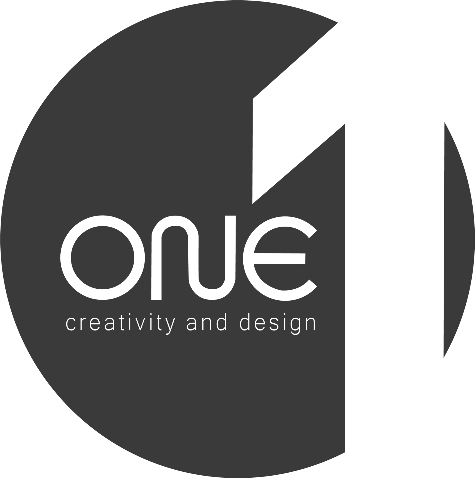 Logo One Creativity And Design - Graphic Design (1600x1600), Png Download