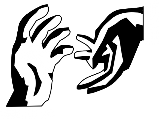 Helping Hand Png Clip Art (640x480), Png Download