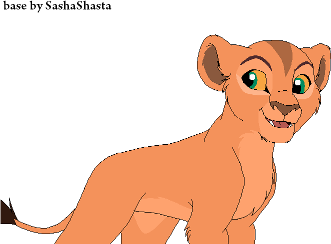 Nala - Cartoon (694x498), Png Download