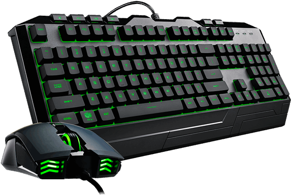 Cooler Master Devastator 3 Keyboard & Mouse Combo - Clavier Cooler Master Devastator 3 (600x600), Png Download