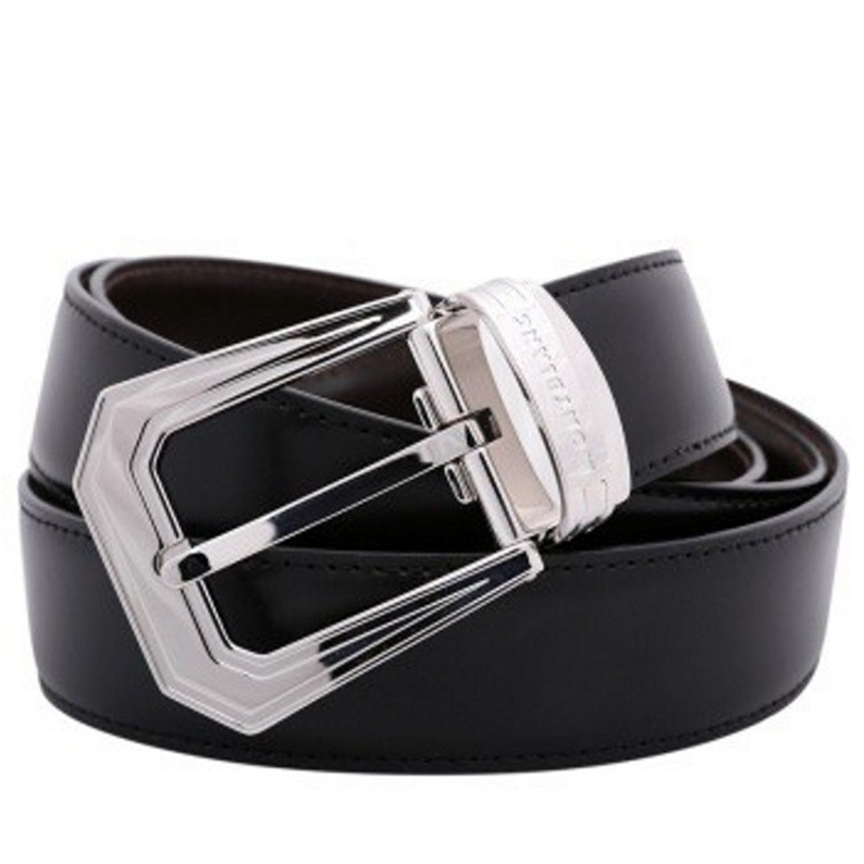 Montblanc Contemporary Black Belt - Buckle (1008x1008), Png Download