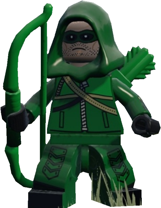 Green Arrow - Figurine (738x892), Png Download
