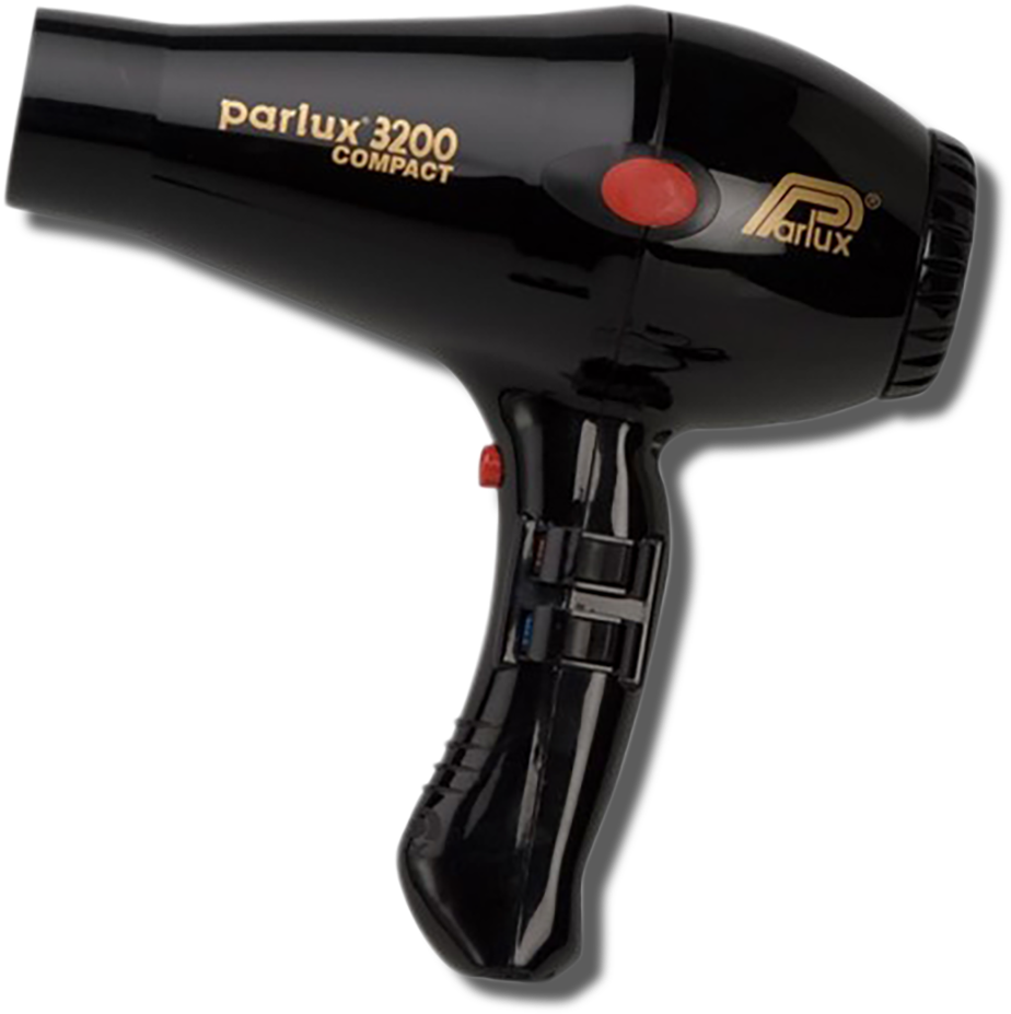 Parlux 3200 Compact Hair Dryer - Parlux Compact 3200 Hair Dryer (1000x1000), Png Download