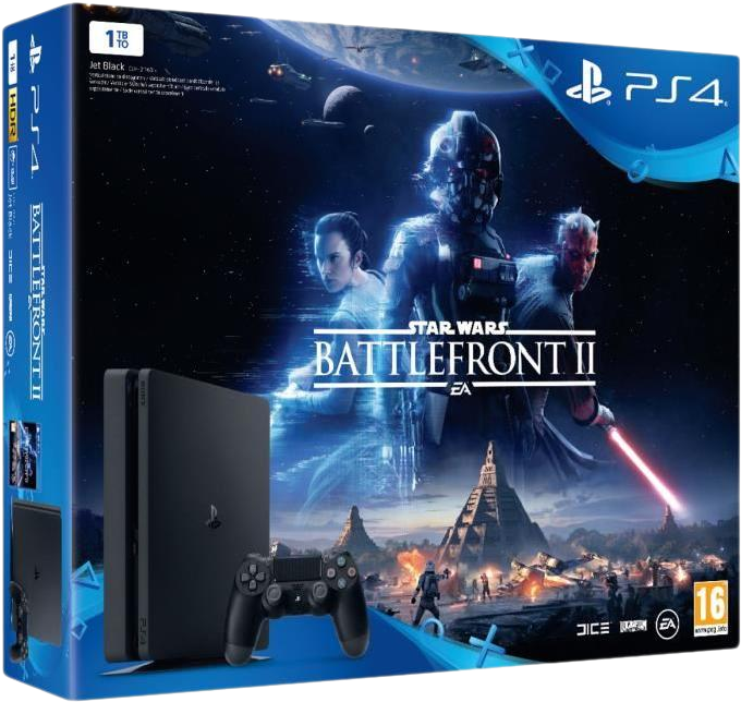 Ps4 Slim Star Wars Battlefront 2 349 99 Euros - Star Wars Battlefront Ii Sur Ps4 (700x700), Png Download